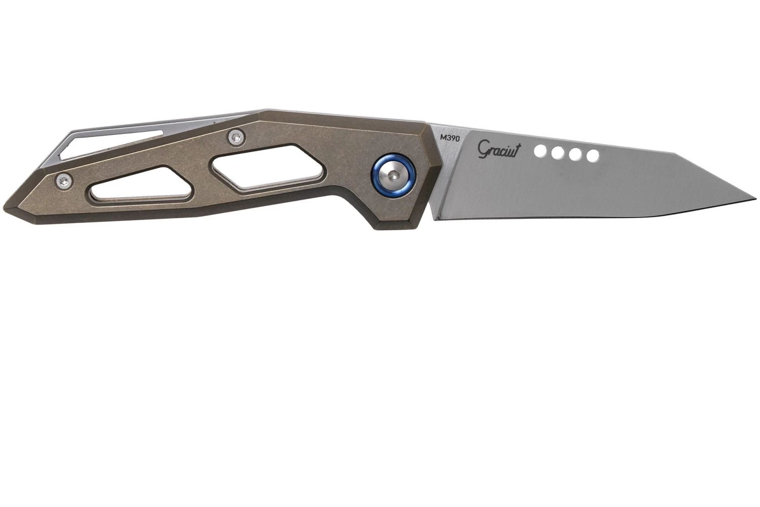 MKM Edge EG-TBR Bronze Stonewashed Titanium Navaja, Graciut Design 4 MKM Edge EG-TBR Bronze Stonewashed Titanium Navaja, Graciut Design - Imagen 2