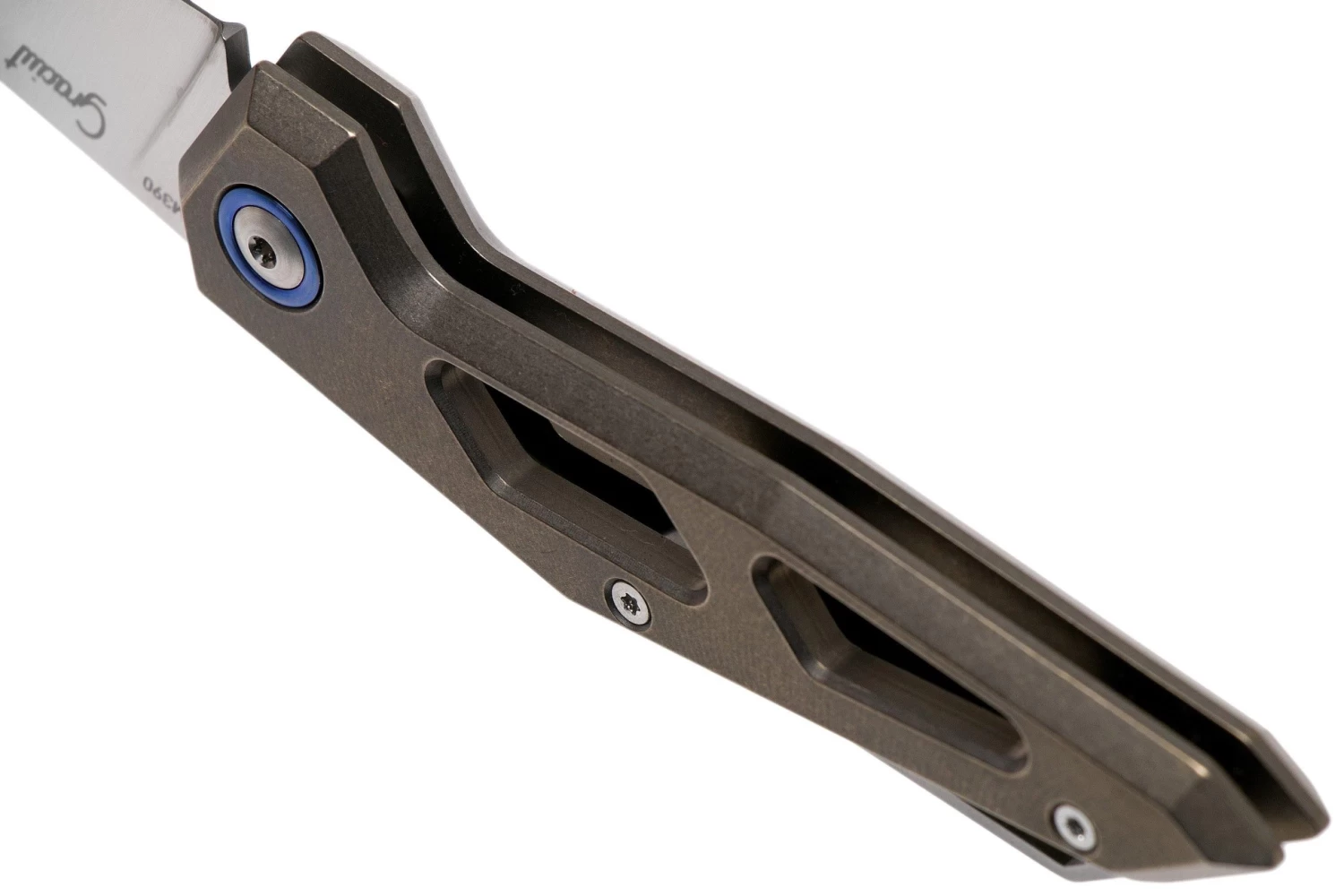 MKM Edge EG-TBR Bronze Stonewashed Titanium Navaja, Graciut Design 7 MKM Edge EG-TBR Bronze Stonewashed Titanium Navaja, Graciut Design - Imagen 5