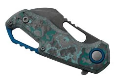 MKM Isonzo FX03-1CAD Hawkbill Dark Stonewashed, Arctic Storm Carbon Fibre Navaja, Diseño De Jesper Voxnaes -Tienda Barata Cuchillos MMK FX03 1CAD 06 mkm