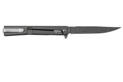 Ocaso Solstice Damascus 10IFR Fat Carbon Dark Matter Red, Navaja -Tienda Barata Cuchillos OC10IFR 02 ocaso