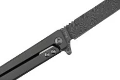 Ocaso Solstice Damascus 10IFR Fat Carbon Dark Matter Red, Navaja -Tienda Barata Cuchillos OC10IFR 05 ocaso