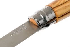 Opinel Navaja No. 8 Luxury Range Con Funda De Cuero, Madera De Olivo -Tienda Barata Cuchillos OP001004 07 opinel v201903