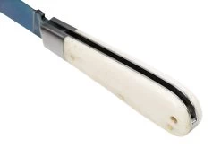 Otter Anchor Knife 173 KN M.L Large Blue Carbon, Bone, Brass Anchor, Navaja -Tienda Barata Cuchillos OR173KNML 05 otter