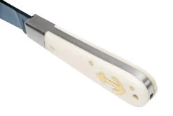 Otter Anchor Knife 173 KN M.L Large Blue Carbon, Bone, Brass Anchor, Navaja -Tienda Barata Cuchillos OR173KNML 07 otter