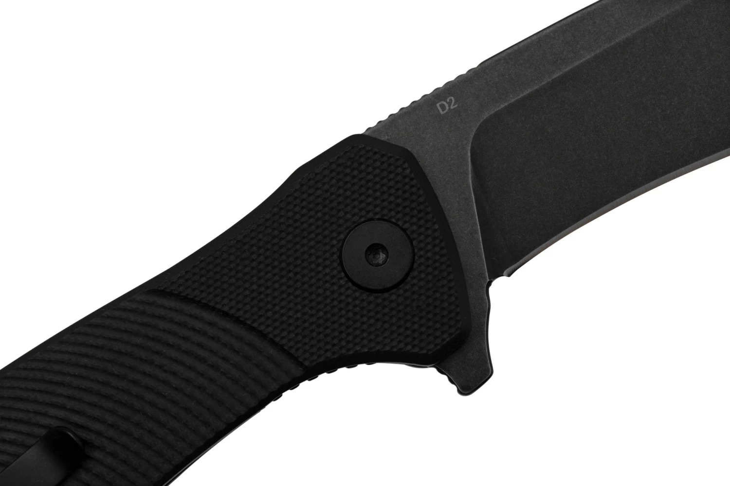 QSP Knife Raven QS122-C2 Blach G10, Black D2 Stonewashed, Navaja 7 QSP Knife Raven QS122-C2 Blach G10, Black D2 Stonewashed, Navaja - Imagen 5