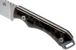 QSP Knife Workaholic QS124-C SK03 Raffir Noble Bronze Moon Cuchillo Fijo -Tienda Barata Cuchillos QS124 C 05 qsp