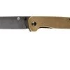 QSP Knife Penguin QS130-G Brass, Blackwashed, Navaja -Tienda Barata Cuchillos QS130 G 01 qsp
