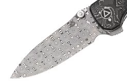 QSP Knife Hawk QS131-Q Damascus, Aluminum Foil Carbonfiber Navaja -Tienda Barata Cuchillos QS131 Q 03 qsp