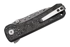 QSP Knife Hawk QS131-Q Damascus, Aluminum Foil Carbonfiber Navaja -Tienda Barata Cuchillos QS131 Q 04 qsp