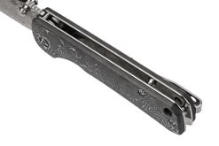 QSP Knife Hawk QS131-Q Damascus, Aluminum Foil Carbonfiber Navaja -Tienda Barata Cuchillos QS131 Q 07 qsp