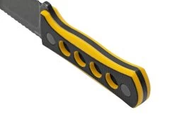 QSP Knife Canary QS141-A2 Blackwashed, Black Yellow G10, Cuchillo De Cuello -Tienda Barata Cuchillos QS141 A2 04 qsp