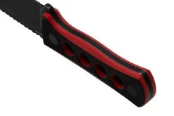 QSP Knife Canary QS141-B2 Blackwashed, Black Red G10, Cuchillo De Cuello -Tienda Barata Cuchillos QS141 B2 04 qsp