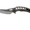 Rike Knife Alien4 Acero De Damasco Dark Grey Navaja -Tienda Barata Cuchillos RKALIEN4 DG 01 rike knives