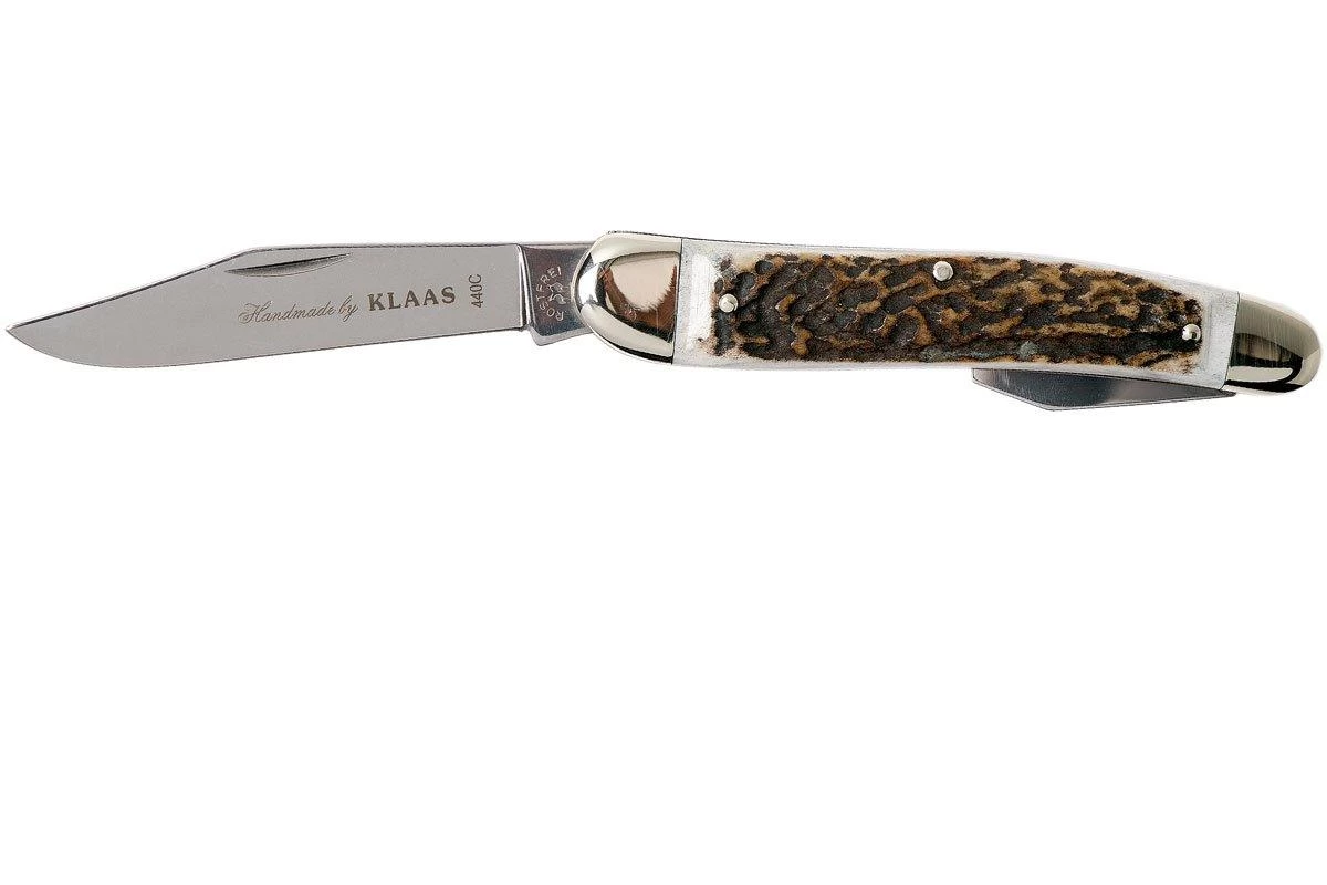 Robert Klaas Classic Line 100mm, Real Stag 383-451 Navaja Con Abrebotellas 3 Robert Klaas Classic Line 100mm, Real Stag 383-451 Navaja Con Abrebotellas