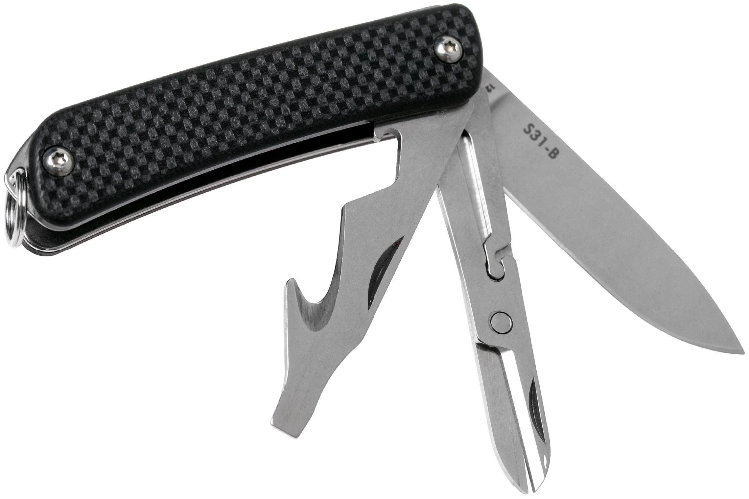 Ruike S31-B Black Navaja Llavero 4 Ruike S31-B Black Navaja Llavero - Imagen 2
