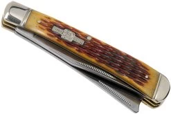 Rough Ryder Razor Trapper Amber Bone RR072 Navaja Slipjoint -Tienda Barata Cuchillos RY072 04 rough ryder