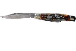 Rough Ryder Stockman Cinnamon Stag RR2160 Damascus Navaja Slipjoint 8 Rough Ryder Stockman Cinnamon Stag RR2160 Damascus Navaja Slipjoint -Tienda Barata Cuchillos RY2160 03 rough ryder