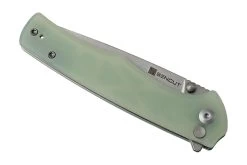 SENCUT Crowley S21012-1 Stonewashed, Natural G10, Navaja -Tienda Barata Cuchillos SES21012 1 06 sencut