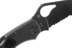 Spyderco Byrd Meadowlark 04BKPS2 Parcialmente Dentado, Negro -Tienda Barata Cuchillos SPBY04BKPS2 06 spyderco byrd meadowlark 2 spby04bkps2 06