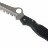 Spyderco C89 Atlantic Salt, Negro, Dentado -Tienda Barata Cuchillos SPC89SBK 01 spyderco atlantic salt zwart spc89sbk d1