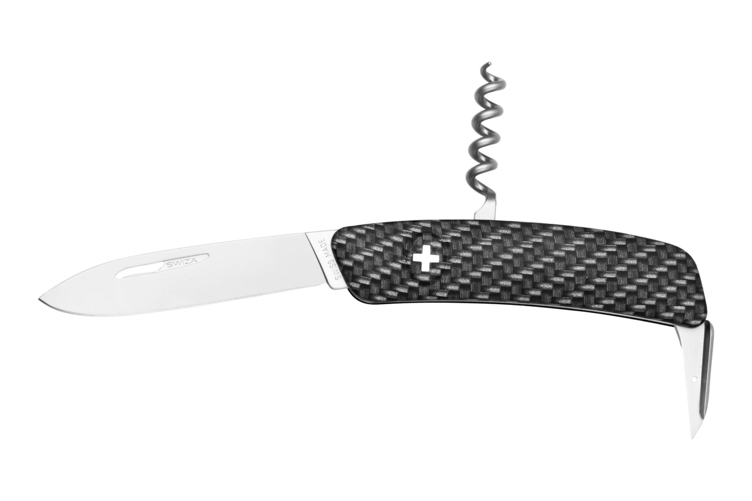 Swiza D01 Swiss Navaja, Impresión En Fibra De Carbono 3 Swiza D01 Swiss Navaja, Impresión En Fibra De Carbono