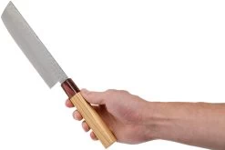 Sakai Takayuki Nakiri 33-Capas Damascus Hammered WA 16 Cm -Tienda Barata Cuchillos TA07473 06 sakai takayuki