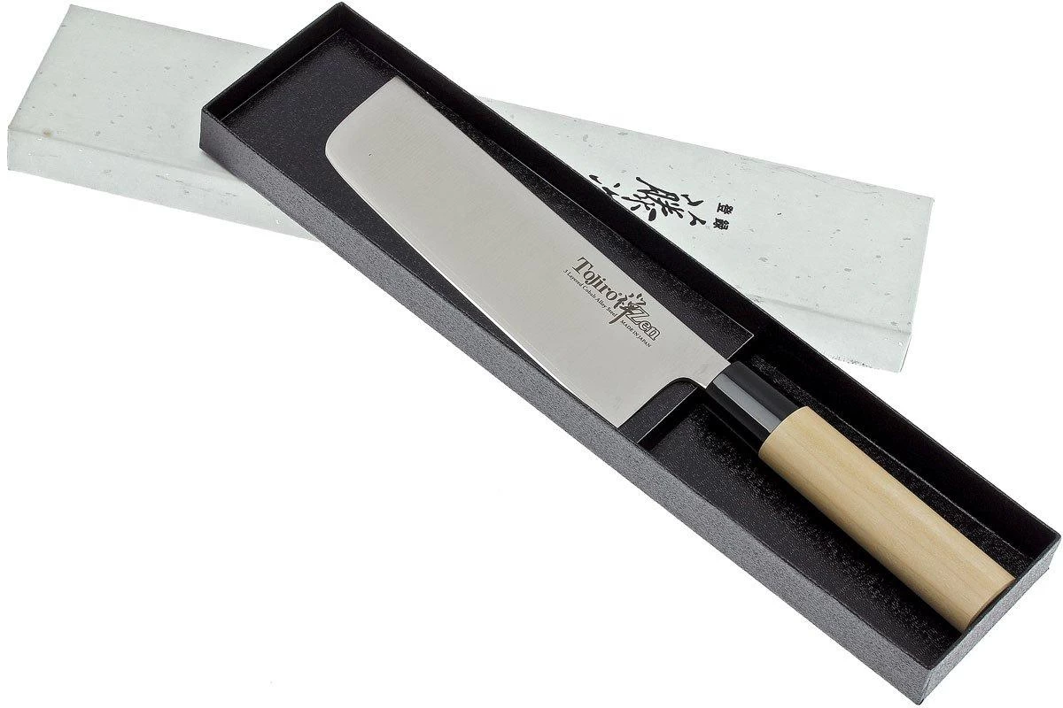 Tojiro Zen De 3 Capas, Nakiri 16,5 Cm FD-568 9 Tojiro Zen De 3 Capas, Nakiri 16,5 Cm FD-568 - Imagen 7