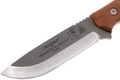 TOPS Knives B.O.B. FieldcraftBrown Micarta, Tumbled Finish BROS-TBF -Tienda Barata Cuchillos TK BROS TBF 03 tops knives tk bros tbf 03