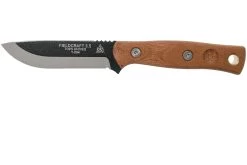 TOPS Knives TOPS Fieldcraft3.5 Mini BROS 90 Degree Spine, Firesteel, Brown Micarta MBROS-01-SF Cuchillo Bushcraft