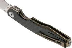 Viper Belone Carbonfiber, Bronze Titanium 5970BRFC Navaja, Jesper Voxnaes Design -Tienda Barata Cuchillos VPV5970BRFC 05 viper