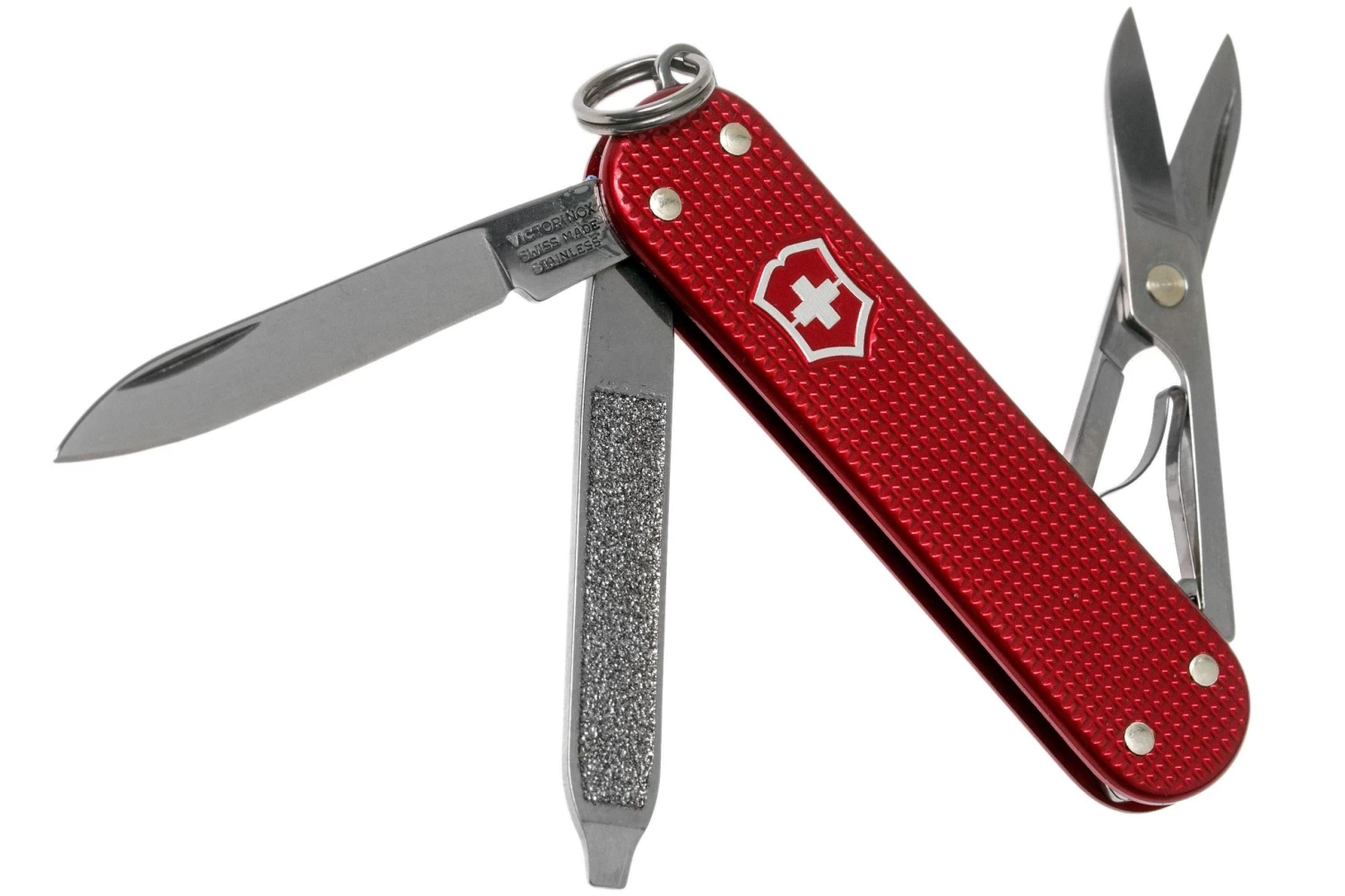 Victorinox Classic Alox Red 0.6221-20R4.KTE1 Knivesandtools Edition, Navaja Suiza 3 Victorinox Classic Alox Red 0.6221-20R4.KTE1 Knivesandtools Edition, Navaja Suiza