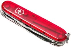Victorinox Climber Rojo Transparente 1.3703.T Navaja Suiza -Tienda Barata Cuchillos VT1 3703 T 05 victorinox vt1 3703 t 05