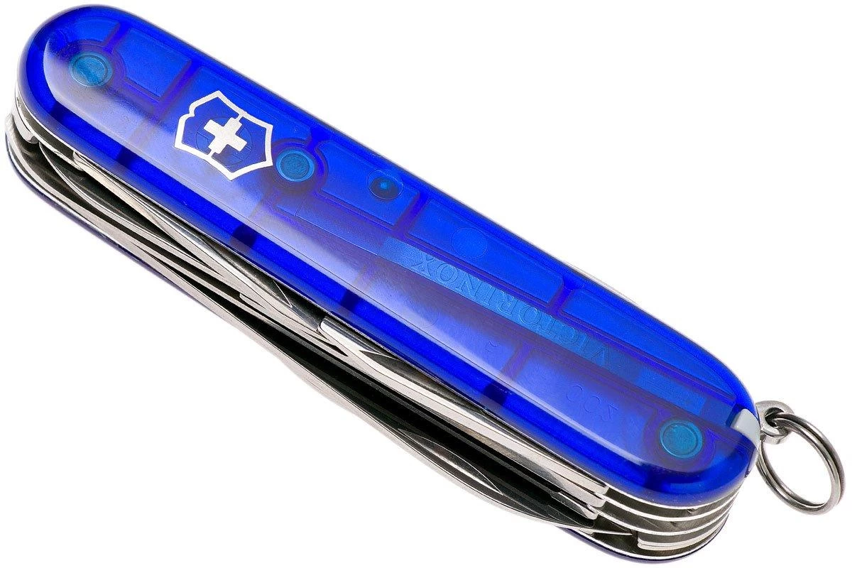 Victorinox Huntsman Azul Transparente 1.3713.T2 Navaja Suiza 7 Victorinox Huntsman Azul Transparente 1.3713.T2 Navaja Suiza - Imagen 5