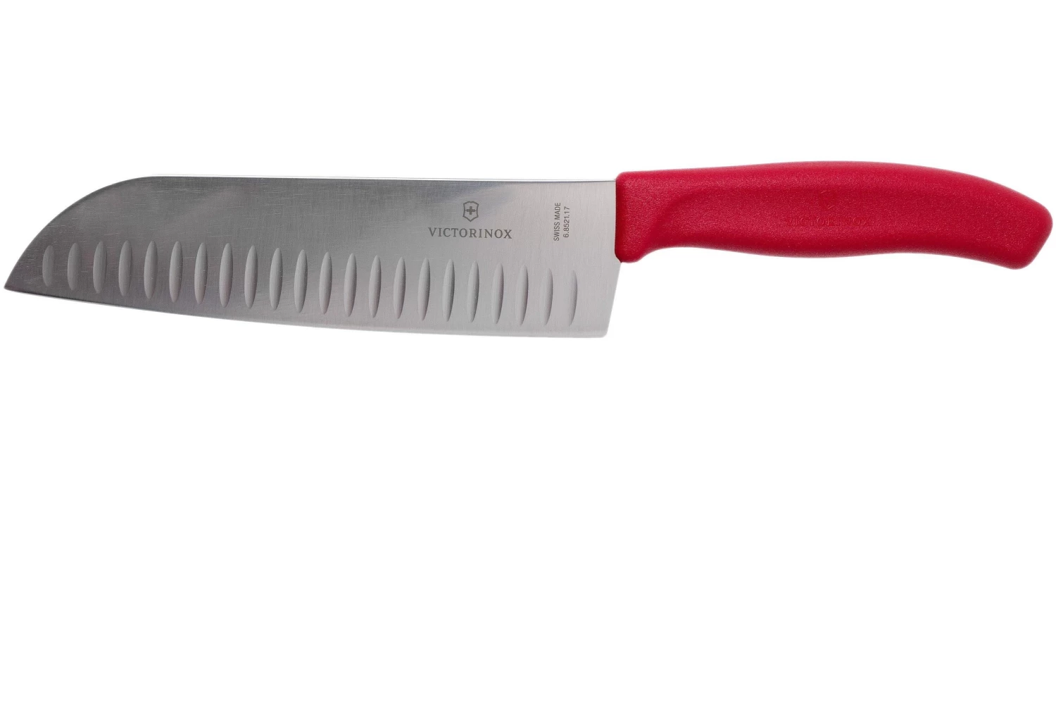 Victorinox SwissClassic 6.8521.17G Santoku Con Hoyuelos 17 Cm, Rojo 3 Victorinox SwissClassic 6.8521.17G Santoku Con Hoyuelos 17 Cm, Rojo