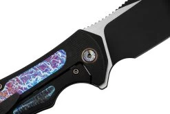 WE Knife Magnetron Black Titanium Flamed Titanium, Black Stonewashed CPM 20CV WE18058-4 Navaja 13 WE Knife Magnetron Black Titanium Flamed Titanium, Black Stonewashed CPM 20CV WE18058-4 Navaja -Tienda Barata Cuchillos WKWE18058 4 05 weknife
