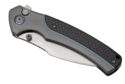 WE Knife Ziffius, WE22024A-2 Limited Edition, Integral Twill Carbonfiber Spacer, CPM 20CV Navaja -Tienda Barata Cuchillos WKWE22024A 2 06 weknife