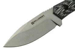 Willumsen Paragon DL22TGR Grey Black G10, AUS-8, Cuchillo Fijo -Tienda Barata Cuchillos WNDL22TGR 03 willumsen