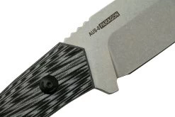 Willumsen Paragon DL22TGR Grey Black G10, AUS-8, Cuchillo Fijo -Tienda Barata Cuchillos WNDL22TGR 05 willumsen