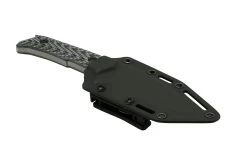 Willumsen Paragon DL22TGR Grey Black G10, AUS-8, Cuchillo Fijo -Tienda Barata Cuchillos WNDL22TGR 06 willumsen