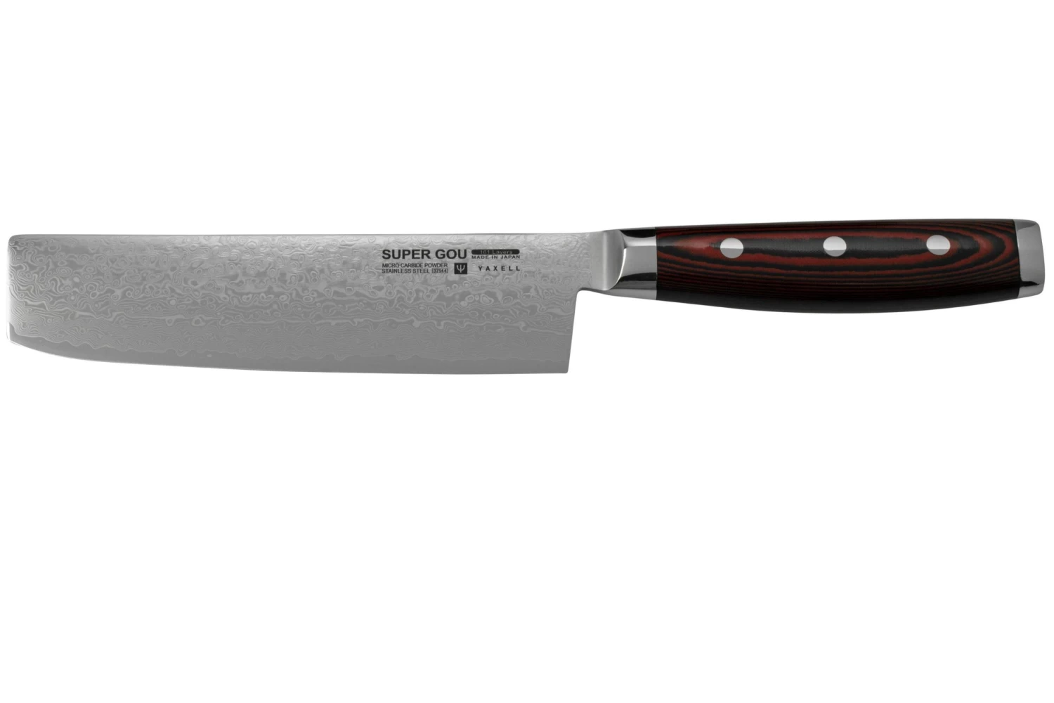 Yaxell Super Gou 37144, Acero Damasco De 161 Capas, Nakiri 16,5 Cm 3 Yaxell Super Gou 37144, Acero Damasco De 161 Capas, Nakiri 16,5 Cm