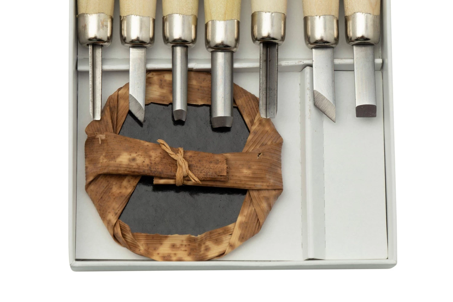 Yoshiharu L-7 Maruichi Cuchillos Japoneses Para Tallar Madera, Juego De 7 Con Baren 5 Yoshiharu L-7 Maruichi Cuchillos Japoneses Para Tallar Madera, Juego De 7 Con Baren - Imagen 3